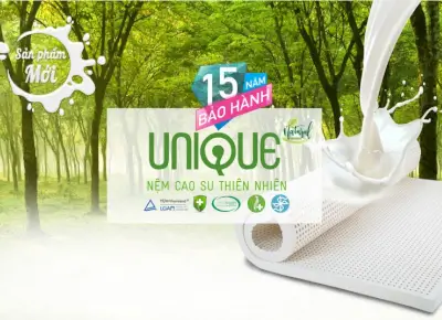 Nệm Cao Su Thiên Nhiên VẠN THÀNH UNIQUE
