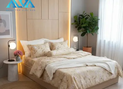 BỘ DRAP MỀN TENCEL 60S CAO CẤP ALVA