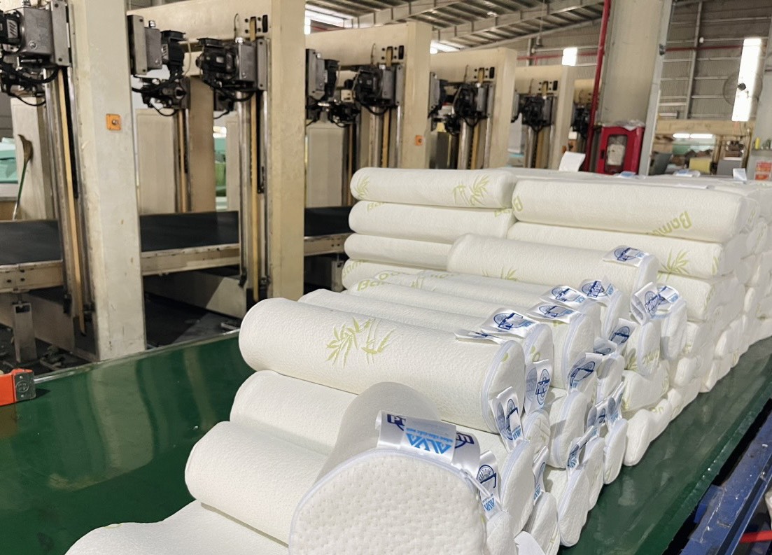 Gối sợi tre cao cấp Bambo xuất khẩu cho Bé
